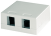 Double gang surface mounting box 68x64, 2x AP compact, without modules}