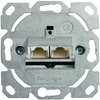 Outlet AMJ45 8/8 K Up/0 Cat.6^A without face plate }