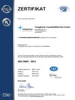 ISO 14001:2015 (Telegärtner Kunststofftechnik GmbH)