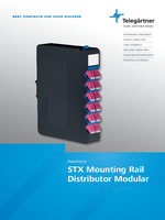 STX Mounting Rail Distributor Modular