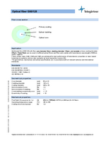 Fibre data sheet - Optical fibre G50/125