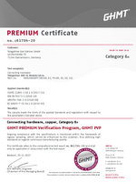 GHMT PVP - Certificate AMJ-SL Module Cat.6A