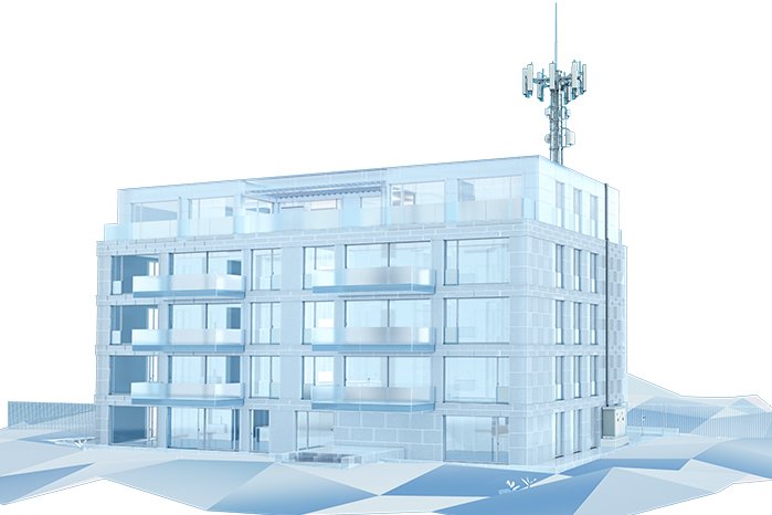 Fiber-In-The-Home: Glasfaseranschluss innerhalb eines Wohngebäudes