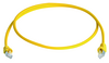 Patch Cord Cat.6^A MP8 FS 500 LSZH-0,5 m, yellow}