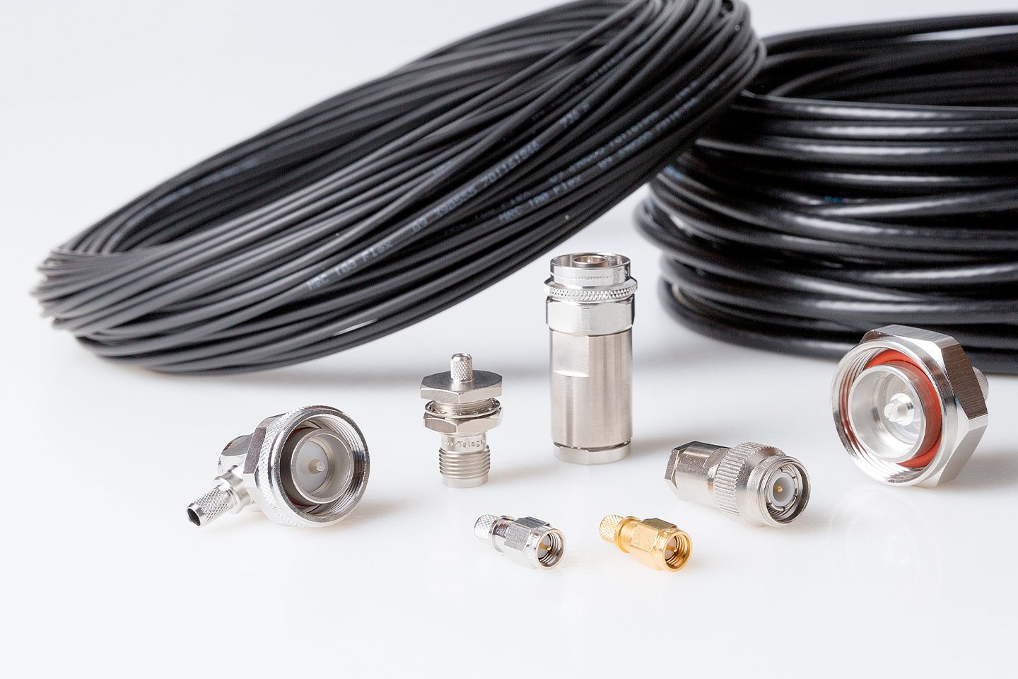 Steckverbinder für flexible Low Loss HF-Kabel