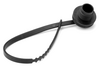 STX M12x1 socket protective cap with wrist strap, for D- and X-coded}