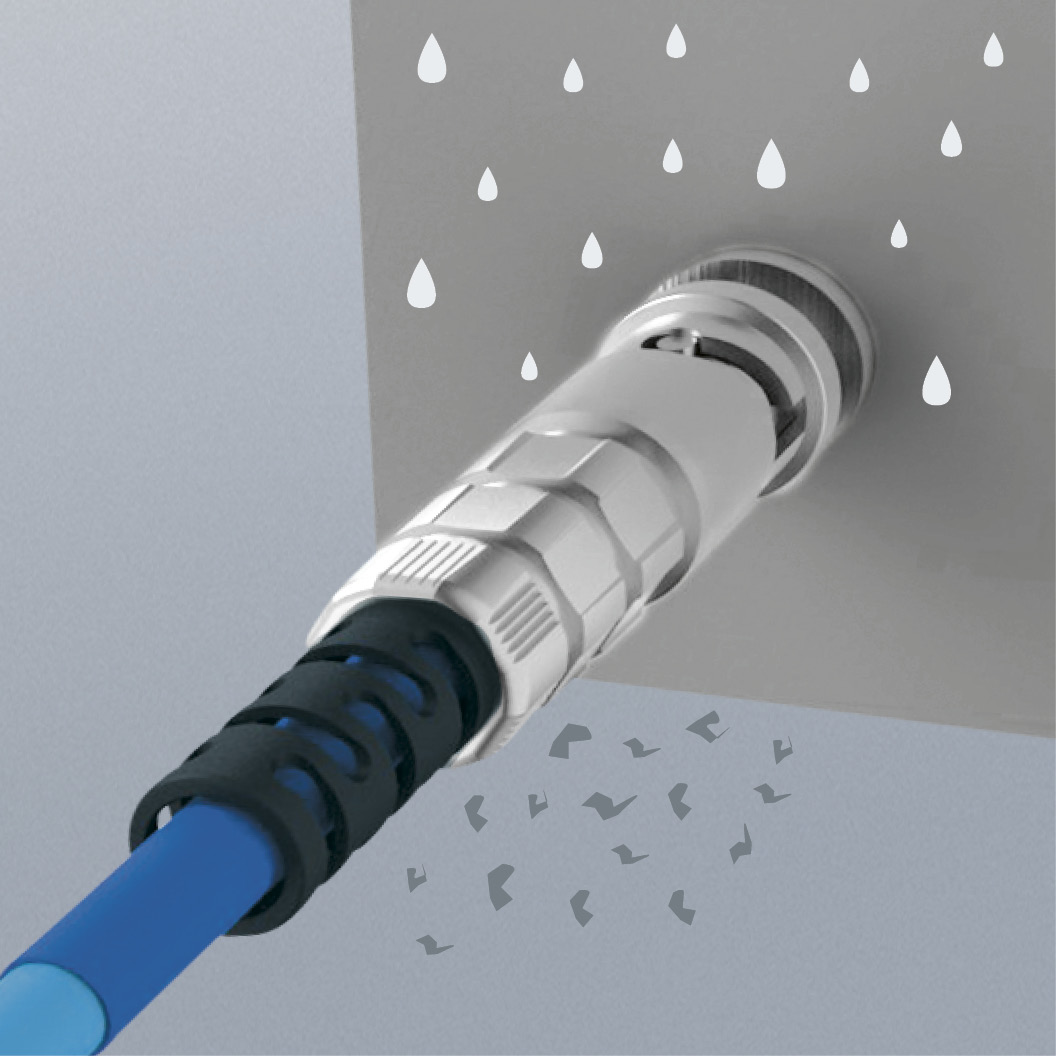La protección contra el agua y el polvo como ventaja del EasyGrip HD³